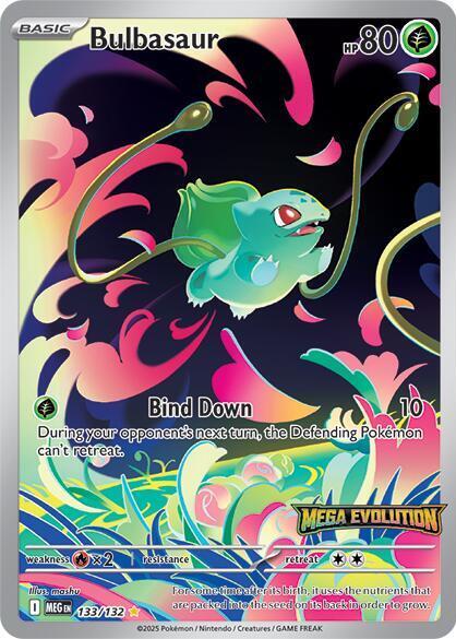 Mega Evolution Bulbasaur [Stamped] Pokémon card